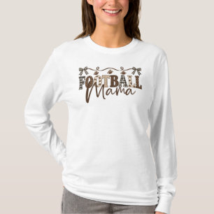 Camiseta Mamá de fútbol, ​​camiseta de fútbol coqueta