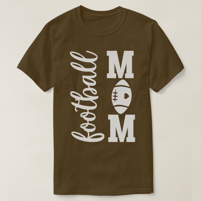 Camiseta Mamá de fútbol de Cute  (Diseño del anverso)