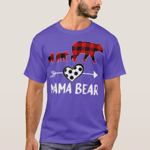 Camiseta Mamá de fútbol de pecho Día de la Madre femenino