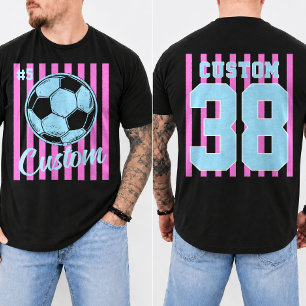 Camiseta Mamá de fútbol personalizada con nombre y número d