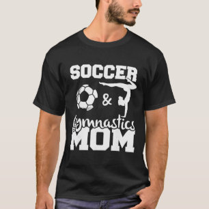 Camiseta Mamá de fútbol y gimnasia divertida jugadora de fú