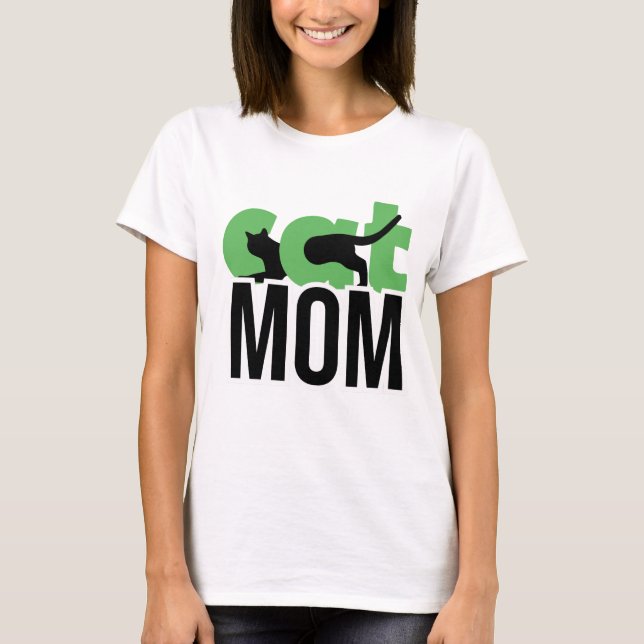 Camiseta Mamá de gato (Anverso)