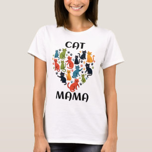 Camiseta Mamá de gato