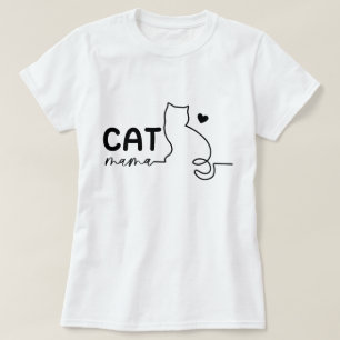 Camiseta Mamá de gato