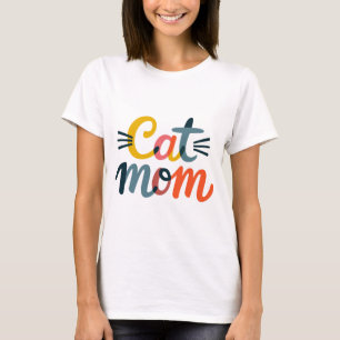 Camiseta Mamá de gato