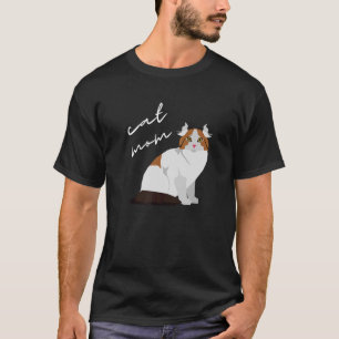 Camiseta Mamá De Gato De Curlo Americano Para Gato