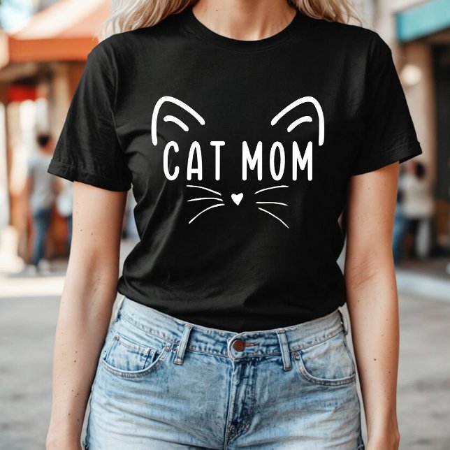 Camiseta Mamá de gato | Un gato divertido, mamá (Subido por el creador)