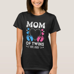 Camiseta MAMÁ DE GEMAS 2025 Esperanza Madre Gemela Bebé Sue