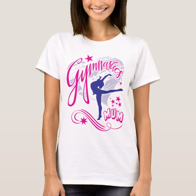 Camiseta Mamá de gimnasia (Anverso)