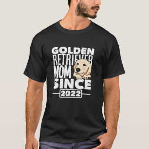 Camiseta Mamá de Golden Retriever desde 2022 Madre de Perro