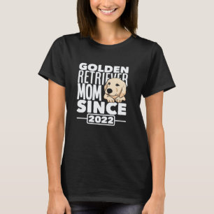 Camiseta Mamá de Golden Retriever desde 2022 Madre de Perro