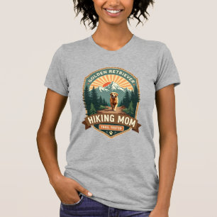 Camiseta Mamá de Golden Retriever Vintage Probada en Sender