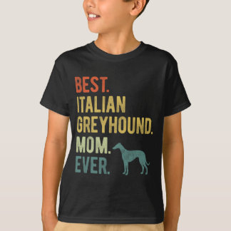 Camiseta Mamá de Greyhound italiana ama el Día de la Madre