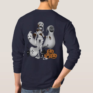 Camiseta Mamá de Halloween con gatos gitanos y hombres fant