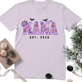 Camiseta Mama de Halloween personalizada, regalo espeluznan