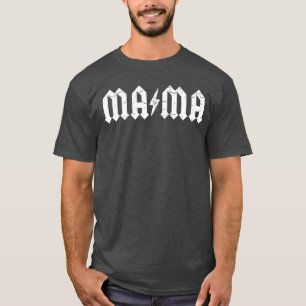 Camiseta Mamá de Hard Rock Mamá Perno Relámpago retro diver
