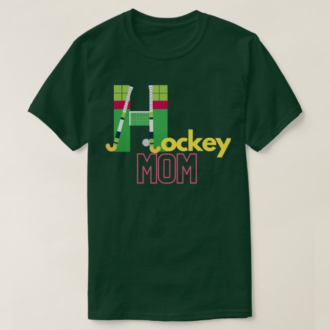 Camiseta Mamá de hockey (Diseño del anverso)