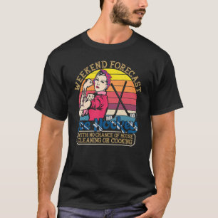 Camiseta Mamá de hockey sobre hielo Fin de semana pronostic