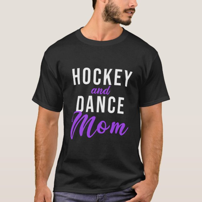 Camiseta Mamá de Hockey y Danza (Anverso)