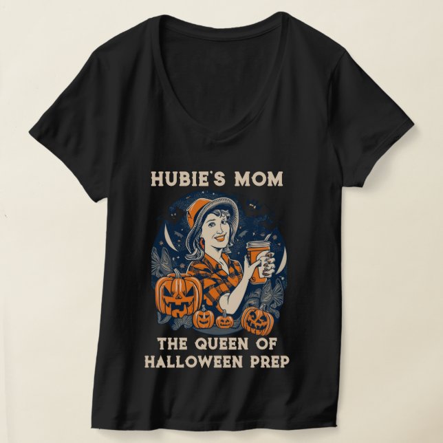 Camiseta Mamá de Hubie: la realeza de Halloween (Distribución )