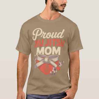 Camiseta Mamá de Jiu Jitsu Retro Vintage Orgullosa de Jiu J