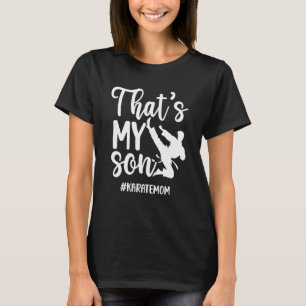 Camiseta Mamá de Karate Clásica Mamá de Karate Orgullosa Ma
