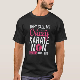 Camiseta Mamá de Karate Clásico Femenino