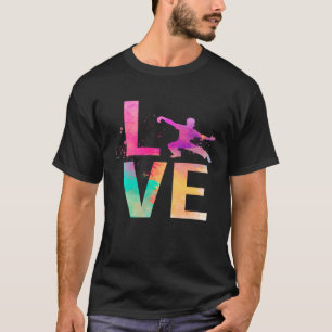 Camiseta Mamá de Kung Fu Colorida Kung Fu