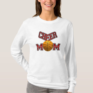 Camiseta Mamá de la alegría del baloncesto