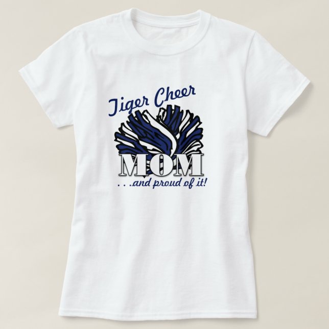 Camiseta Mamá de la alegría del tigre (Diseño del anverso)