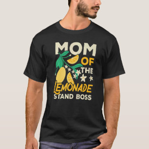 Camiseta Mamá De La Base De Lemonade Boss Lemon Fruit Bever