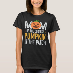Camiseta Mamá De La Calabaza Más Fría En El Parche Que Coin