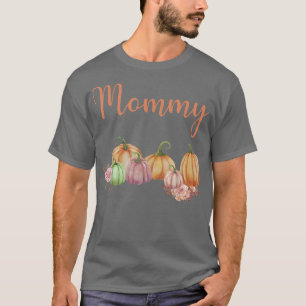 Camiseta Mamá De La Calabaza Pequeña Primera Bomba De Cumpl