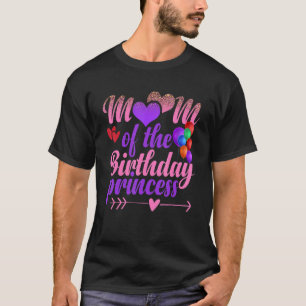 Camiseta Mamá de la ceremonia de Fiesta de Chicas Princesas
