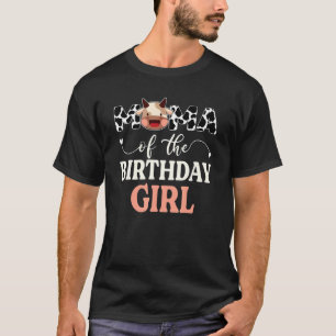 Camiseta Mamá De La Chica De Cumpleaños Cultivo Barnyard Bi