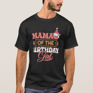Camiseta Mamá De La Chica De Cumpleaños Cultivo Barnyard Bi