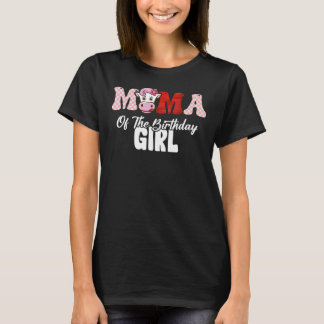 Camiseta MAMA De La Chica De Cumpleaños De La Granja Barnya