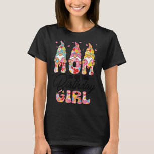 Camiseta Mamá De La Chica De Cumpleaños Mamá Gnome Madres F