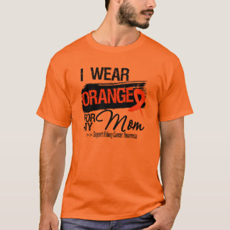 Camiseta Mamá de la cinta del cáncer del riñón