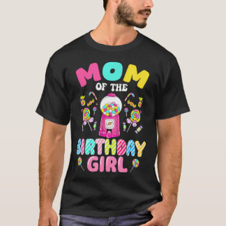 Camiseta Mamá De La Cumpleañera Caramelo Fiesta De Cumpleañ