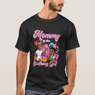 Camiseta Mamá de la cumpleañera Gracie's Corner Cumpleaños