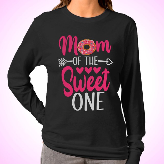 Camiseta Mamá de la dulce un donut rociado (Subido por el creador)