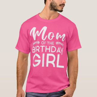 Camiseta Mamá De La Familia Chica De Cumpleaños Padres Madr