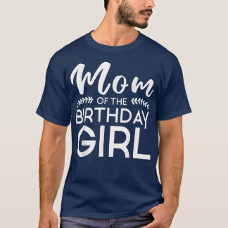 Camiseta Mamá De La Familia Chica De Cumpleaños Padres Madr