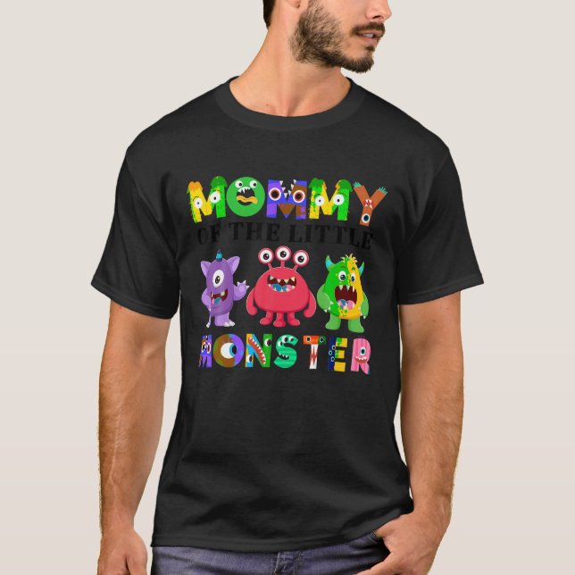 Camiseta Mamá De La Familia De La Fiesta De Cumpleaños Del  (Anverso)
