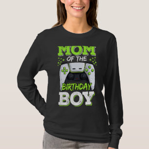 Camiseta Mamá De La Familia Jugadora De Cumpleaños