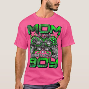 Camiseta Mamá de la fiesta de cumpleaños de un videojugador