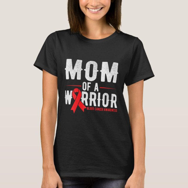 Camiseta Mamá de la guerra Concienciación sobre el Cáncer d (Anverso)