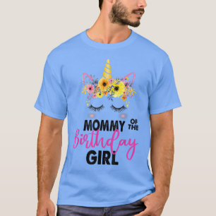 Camiseta Mamá De La Madre Chica De Cumpleaños Regalo Unicor