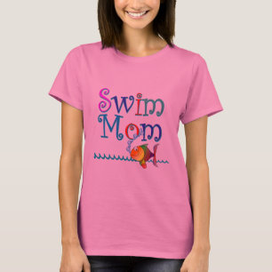 Camiseta Mamá de la nadada